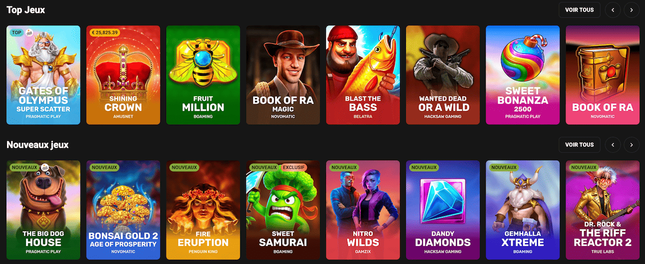 top jeux slotmafia